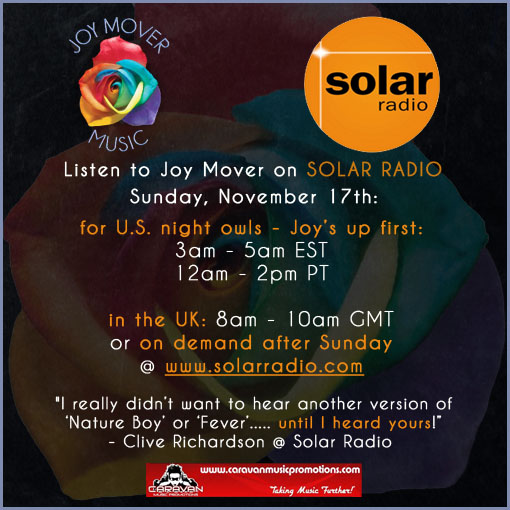 Joy Mover on Solar Radio